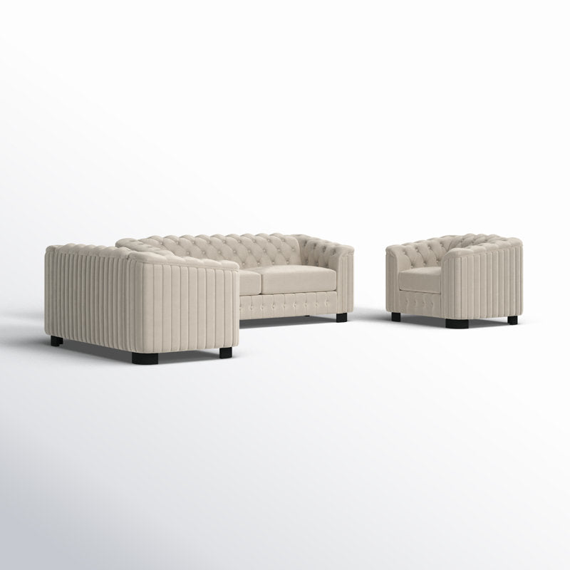 Solid teak wood frame living room furniture