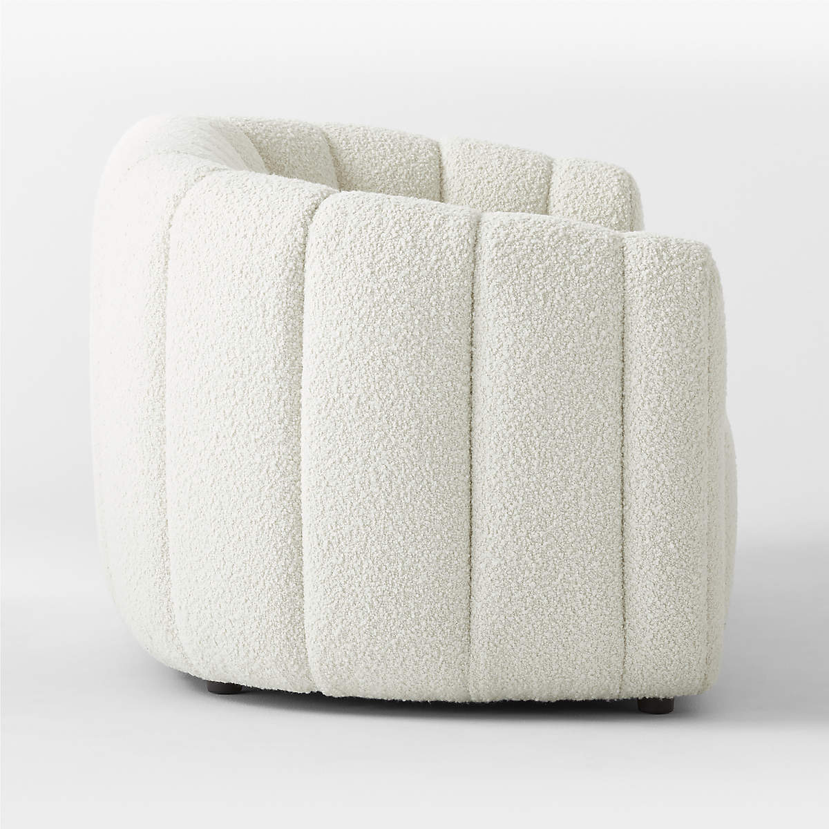 High-end bouclé fabric sofa for luxury interiors