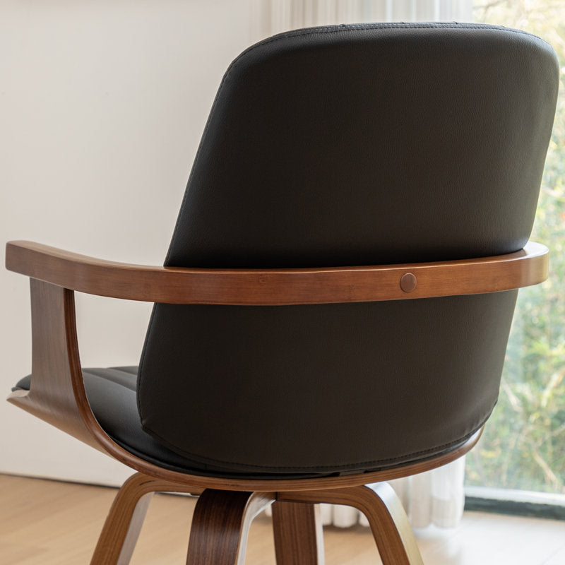 Stylish teak wood chair for luxury dining space