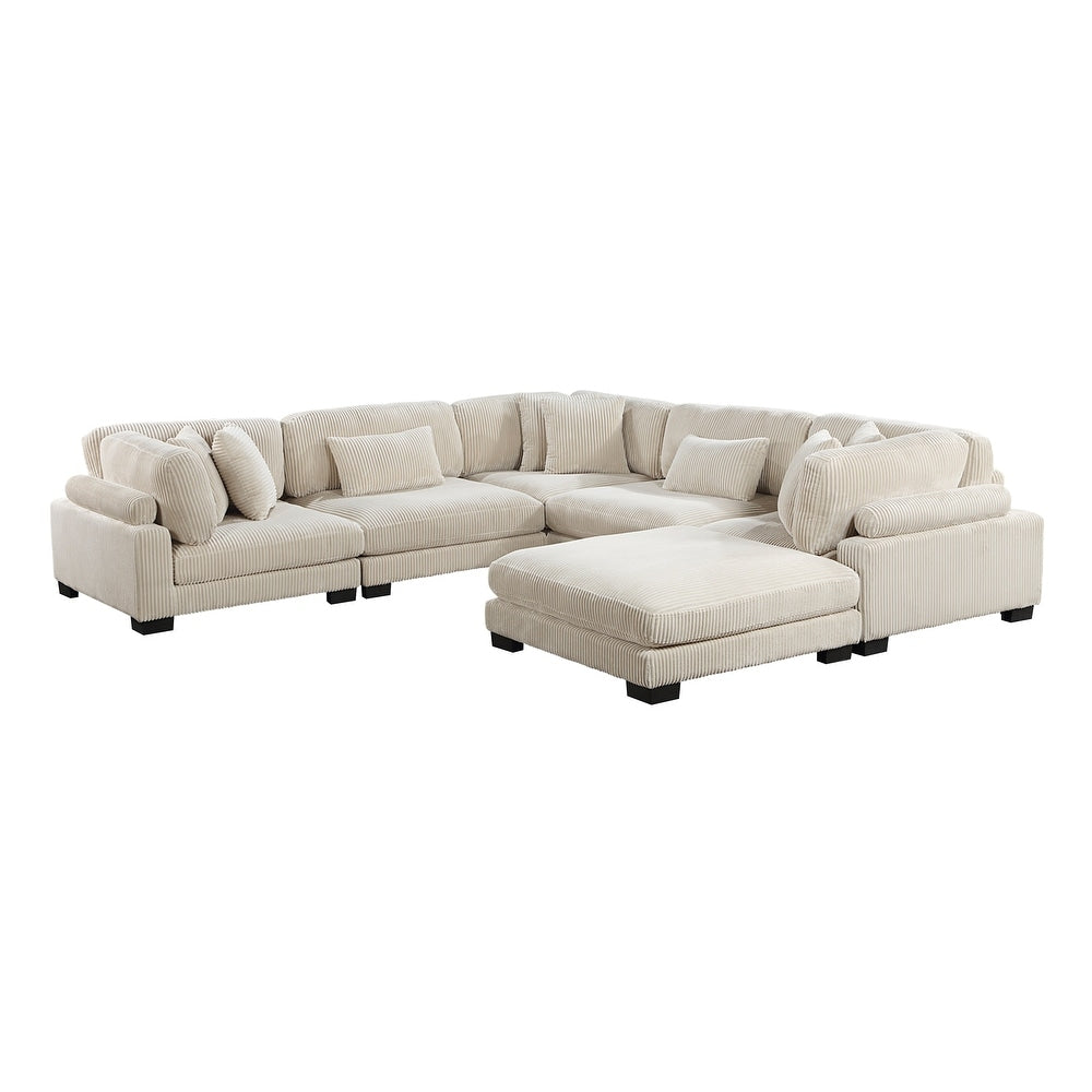 Stylish family living room sofa set