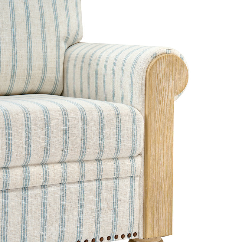 Premium handcrafted wooden sofa with cushions