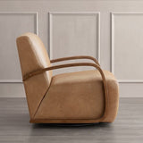 Living room wooden armchair