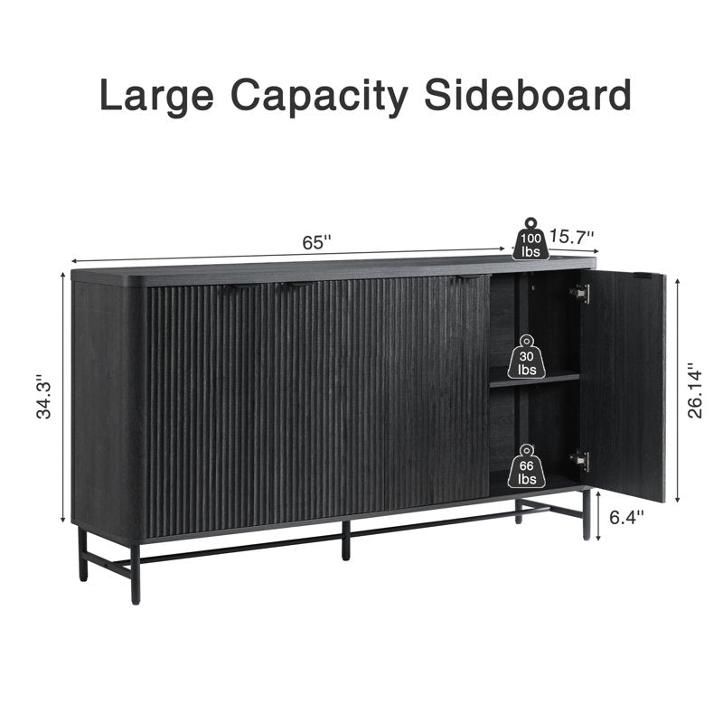 Sky Rise Decor modern sideboard display