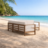 Modern Sectional Sofa L-Shape Patio Couch | Sky Rise Decor