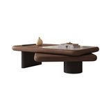 Designer wooden coffee table for modern interiors