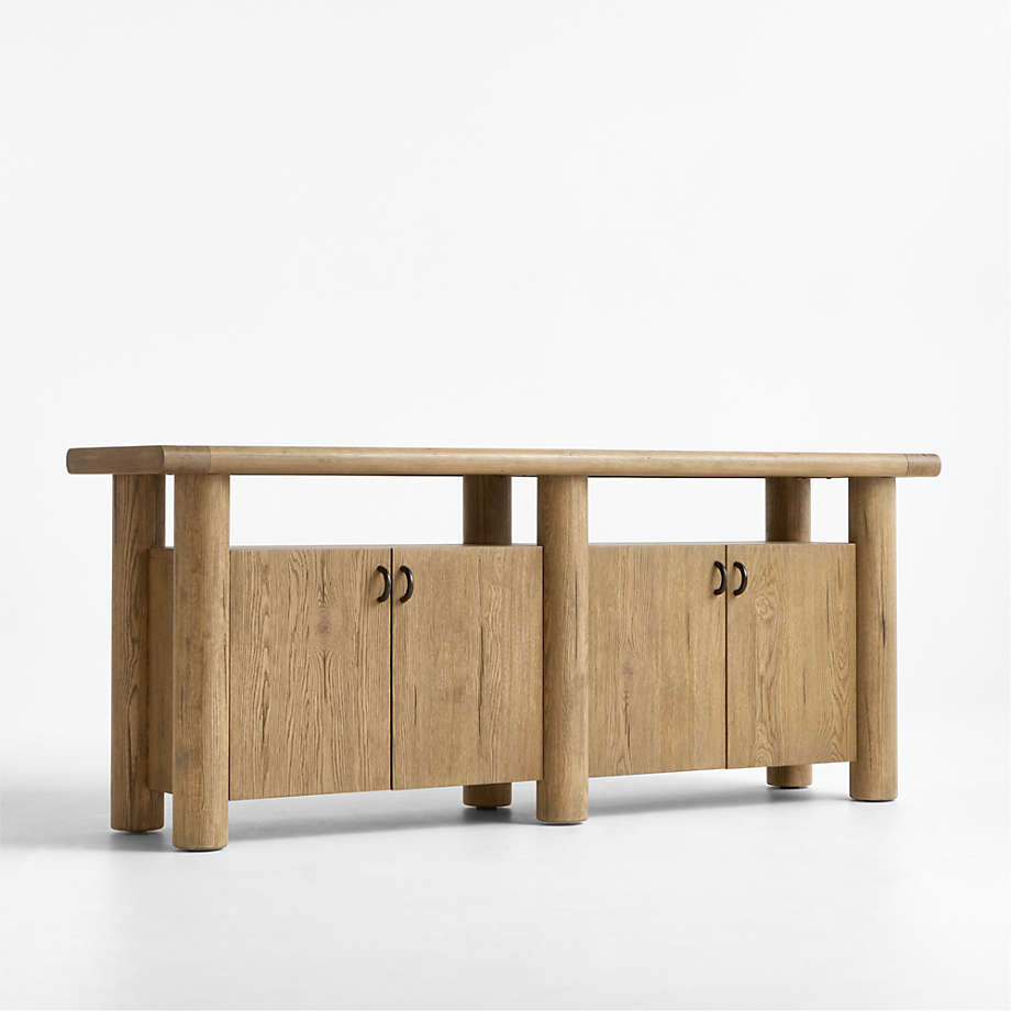 Premium solid wood buffet cabinet for dining room