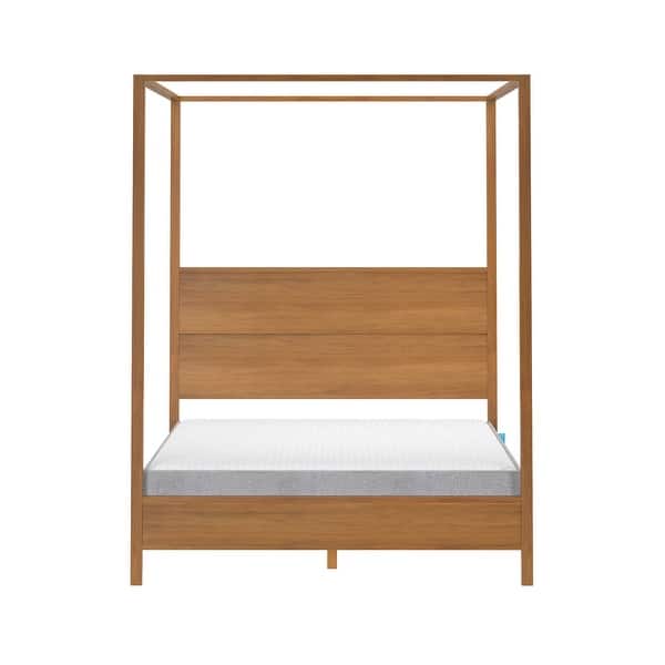 Premium solid wood canopy bed design
