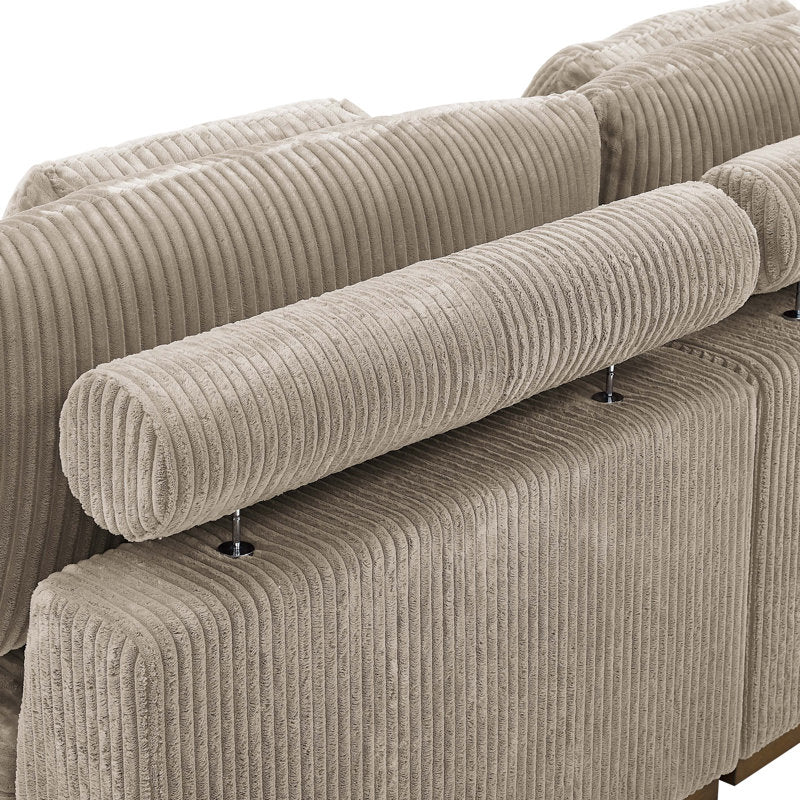 Designer U-shaped sofa for home interiors