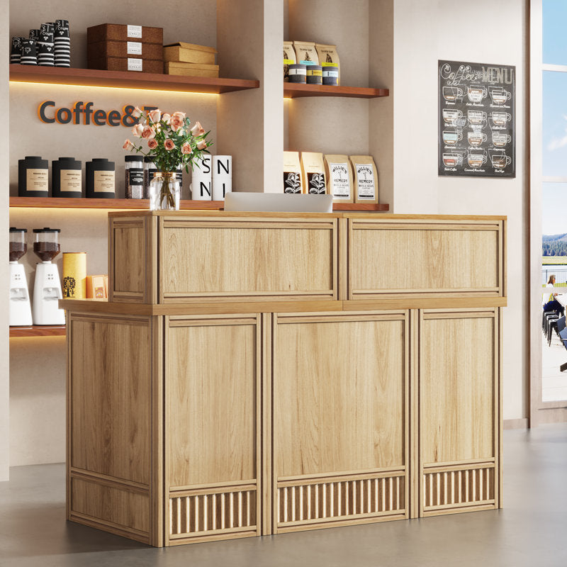 Luxury office reception desk by Sky Rise Decor Furniture
