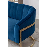 teak wood frame velvet sofa furniture