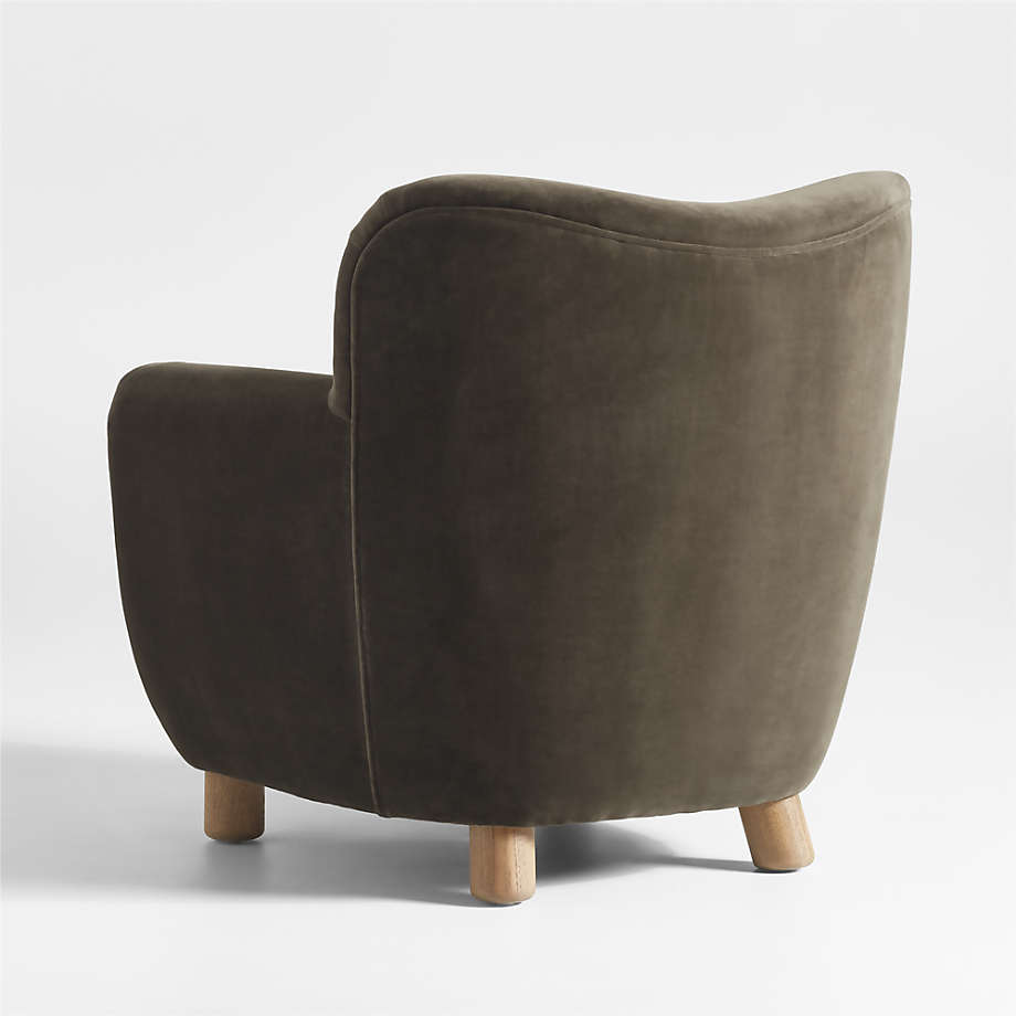 Designer accent armchair for bedroom and living room