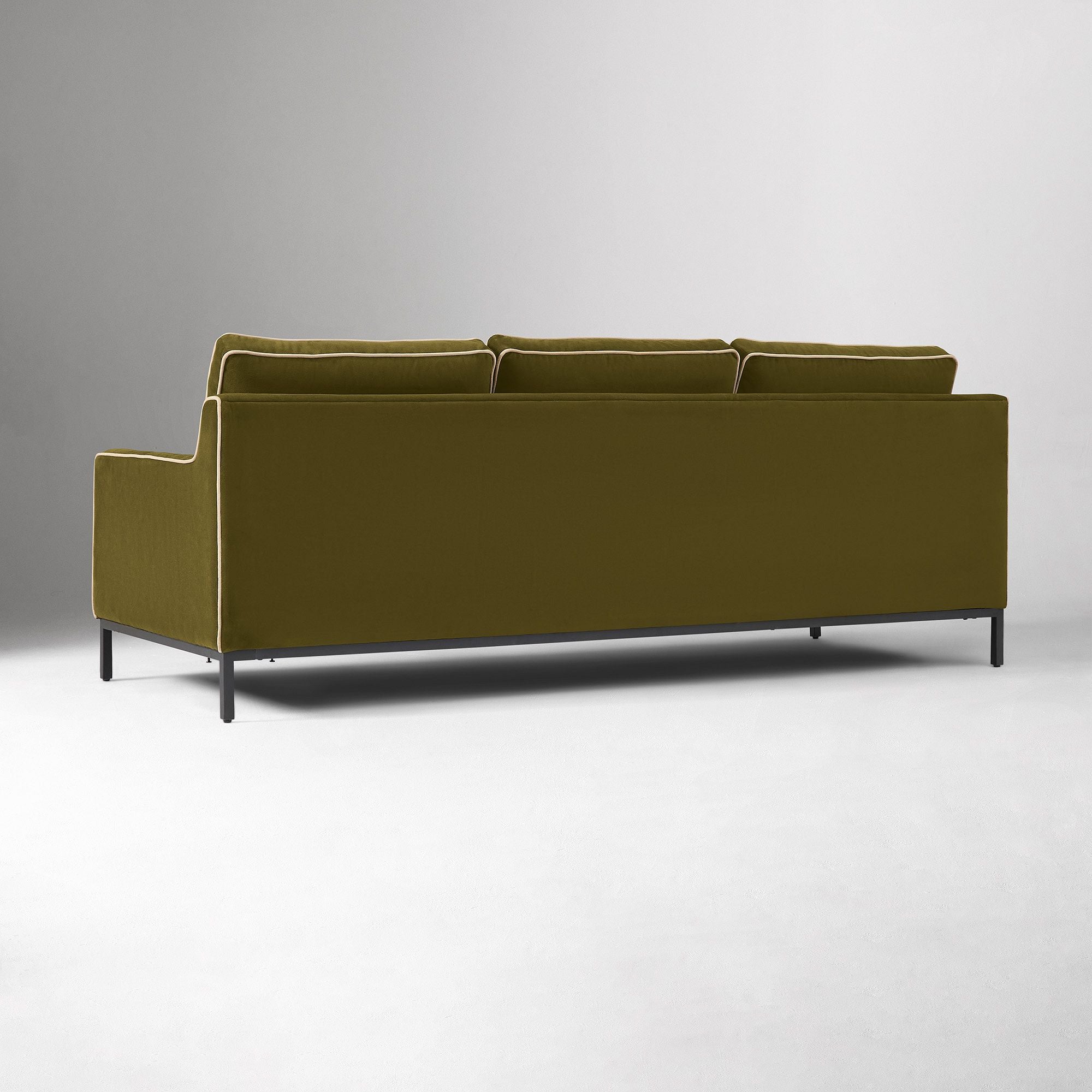 Premium velvet upholstered sofa for modern homes