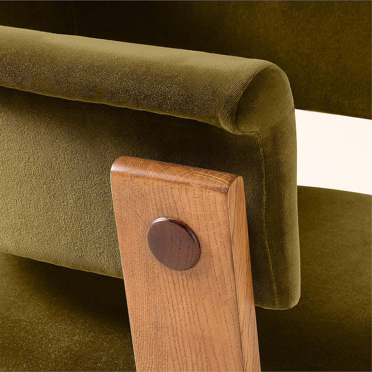 Handcrafted teak wood lounge chair for home décor