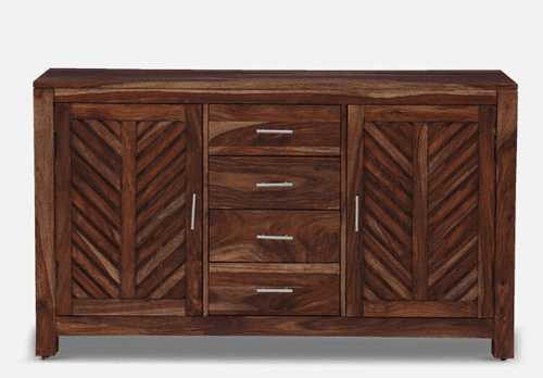 Modern wooden sideboard cabinet for dining room storage