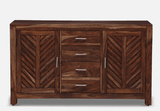 Modern wooden sideboard cabinet for dining room storage