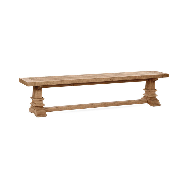 Luxury teak wood dining room furniture set by Sky Rise Decor