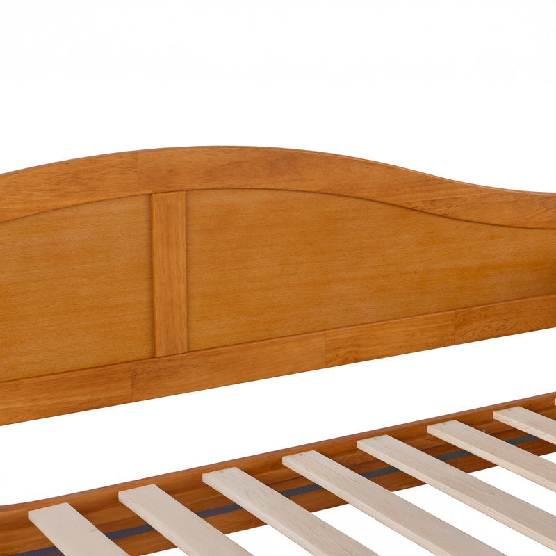 Natural teak finish daybed