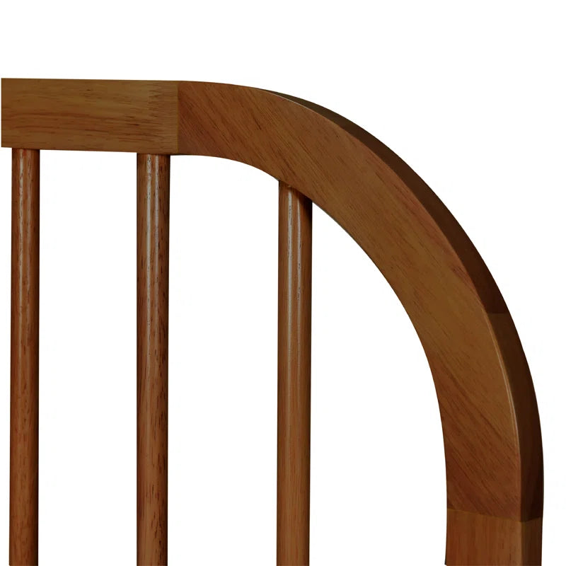 Scandinavian style solid wood bed frame