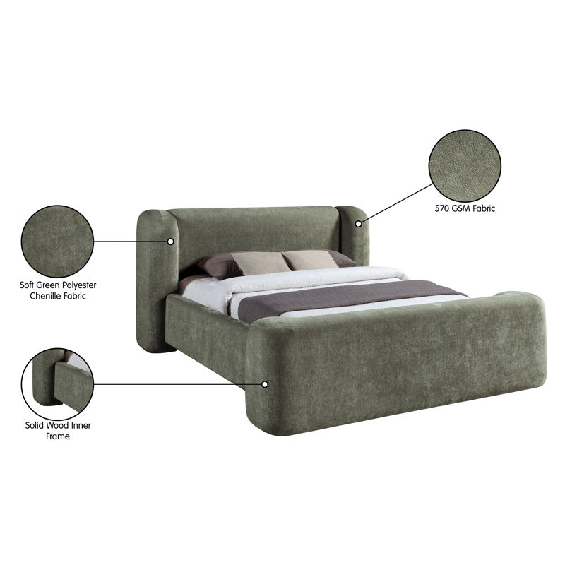 Contemporary luxury bedroom bed