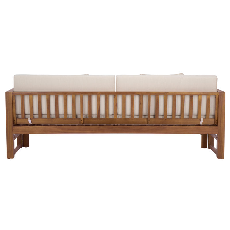 Wooden garden daybed for balcony