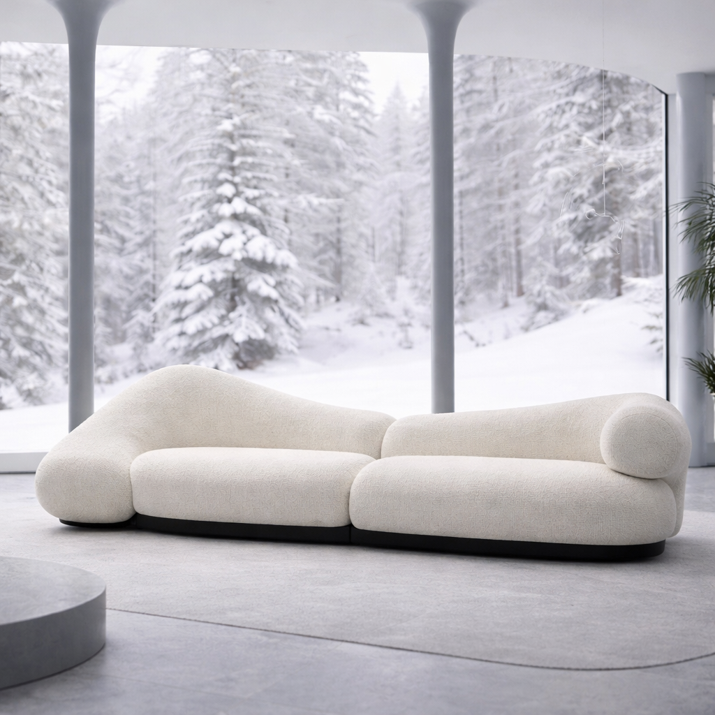 luxury modern couch beige color
