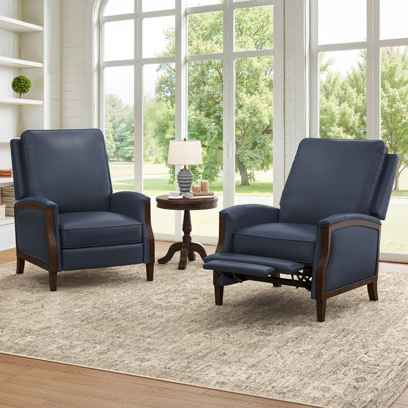 Luxury blue lounge chair set for modern interiors