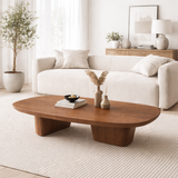 Orvessa Oval Wood Coffee Table