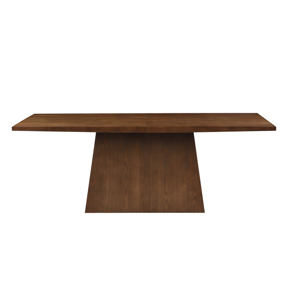 Luxury wooden dining table set for home
