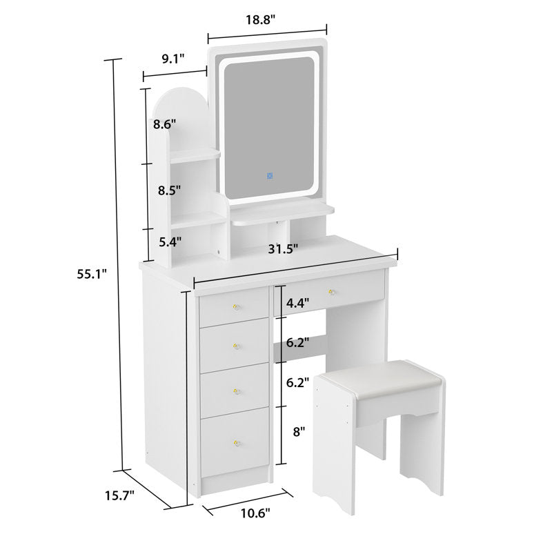 wooden makeup table India
