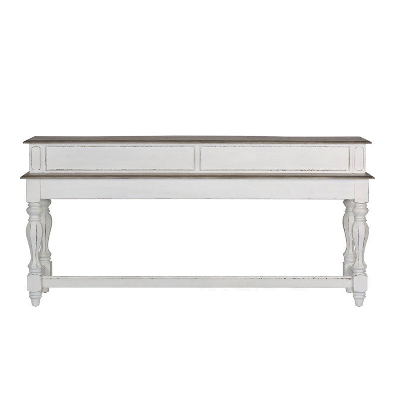 Luxury teak wood hallway table