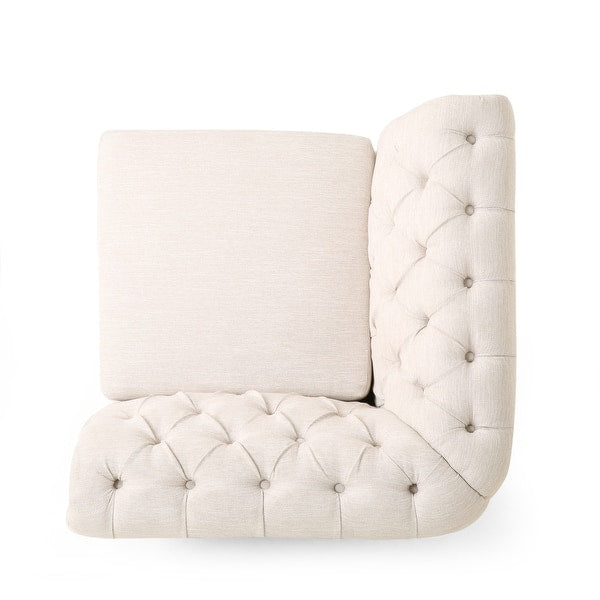 Contemporary cream sofa set for spacious living rooms