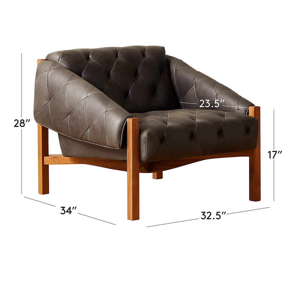 Handcrafted teak wood single seater luxury chair