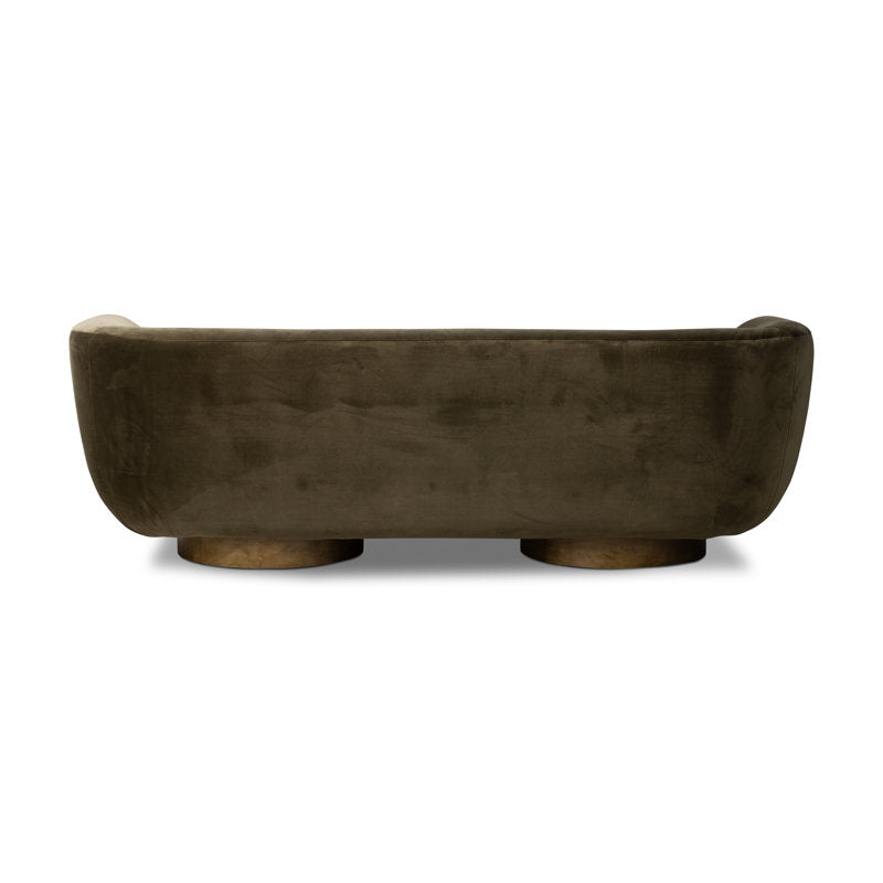 Contemporary living room sofa made from premium teak wood