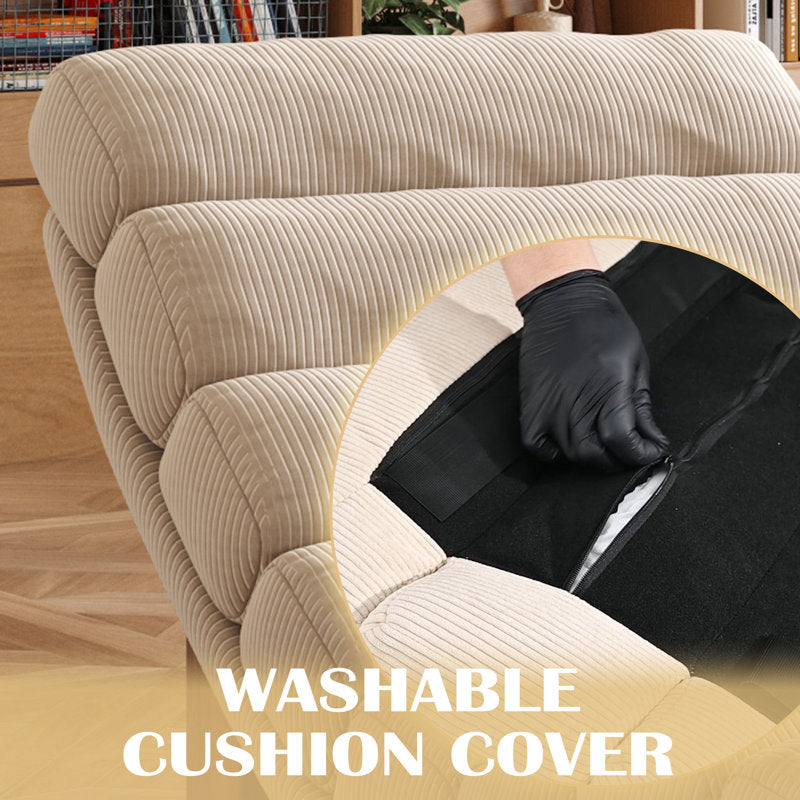 Contemporary curved chaise lounge furniture