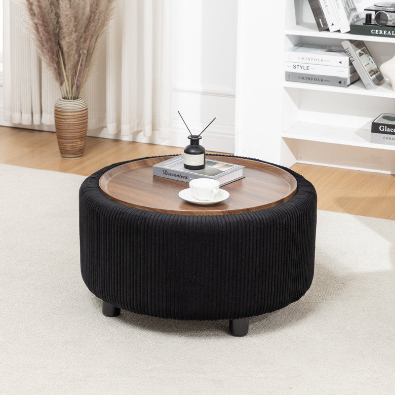 Modern teak wood center table for contemporary living room