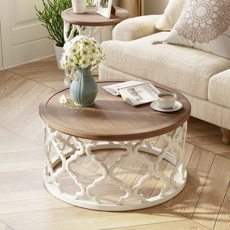 Premium solid teak wood coffee table