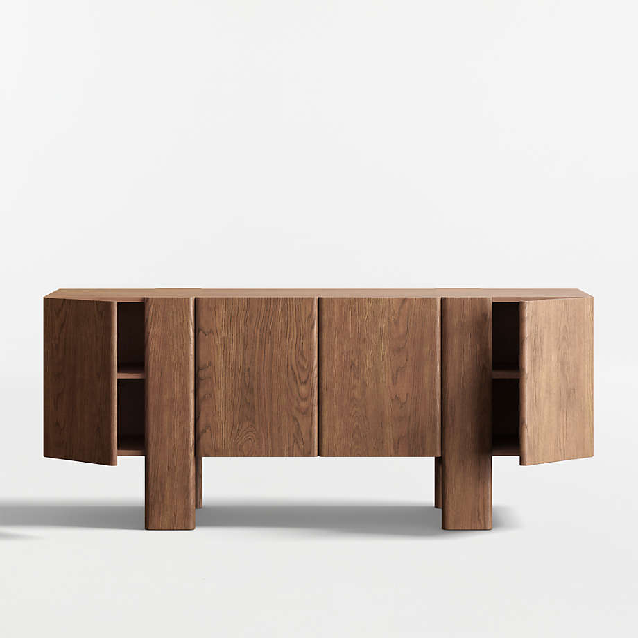 Contemporary solid wood sideboard furniture