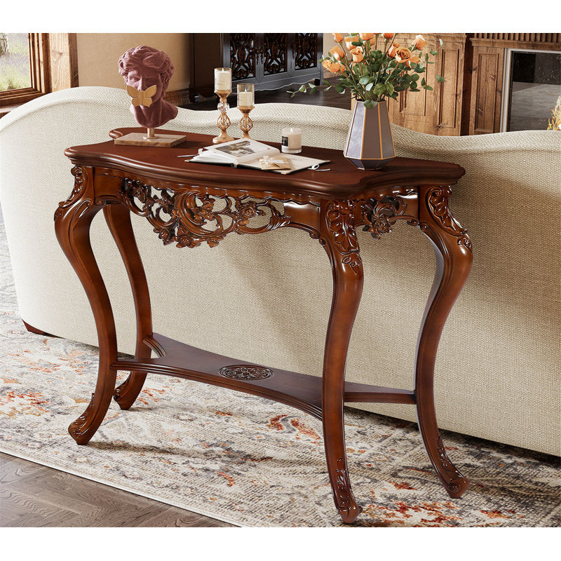Decorative hallway furniture crafted from premium teak wood