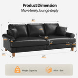 Premium teak wood frame sofa in living room