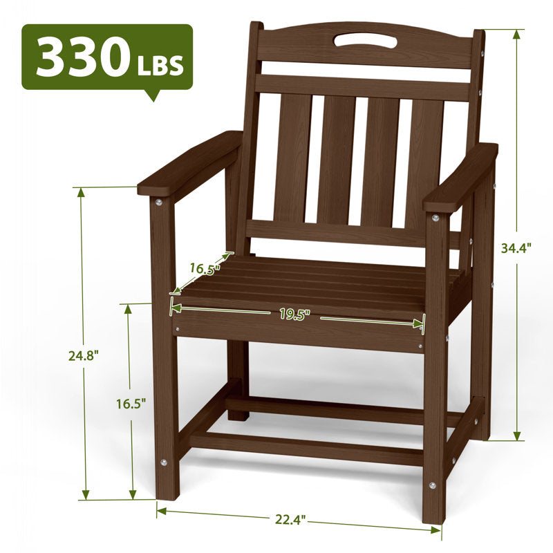 Sky Rise Decor teak wood outdoor chair
