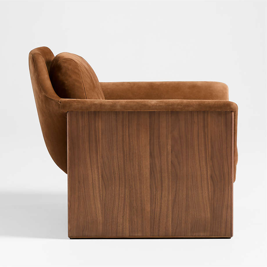 Solid teak wood accent chair for contemporary interiors