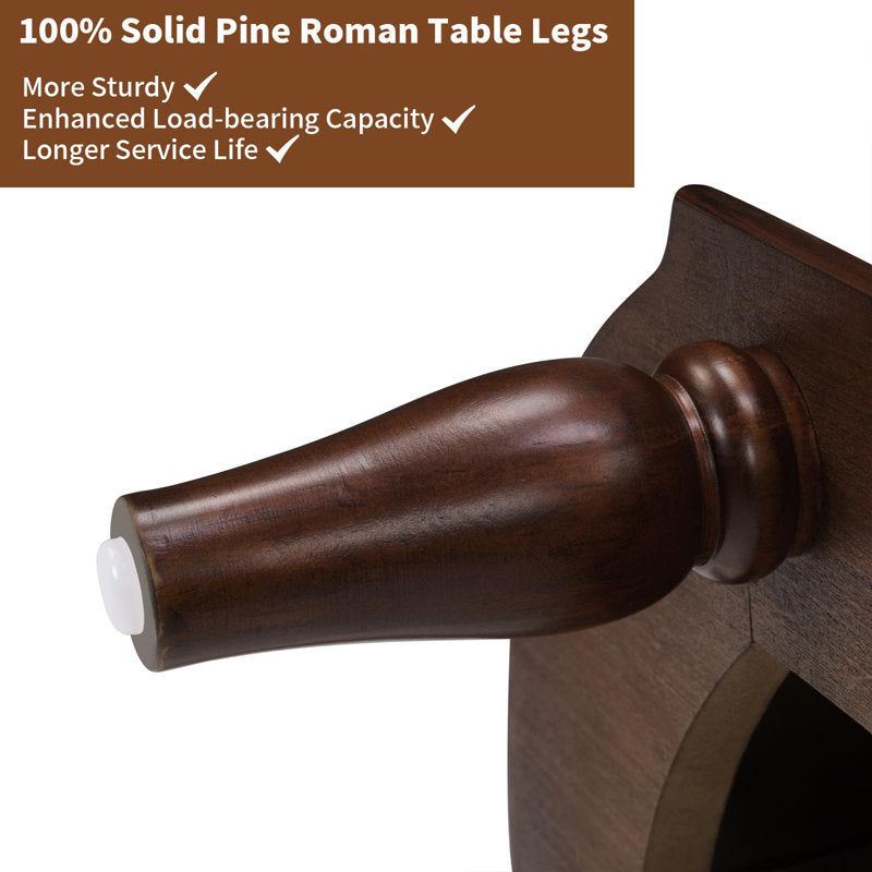 Handcrafted teak wood sideboard console table