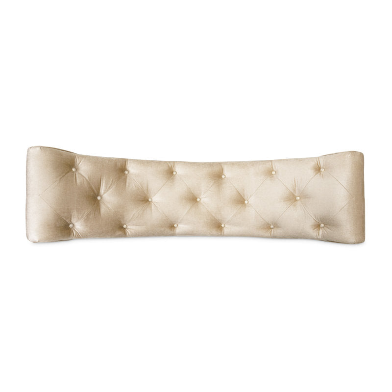 Antique Ivory Teak Wood Chaise Lounge