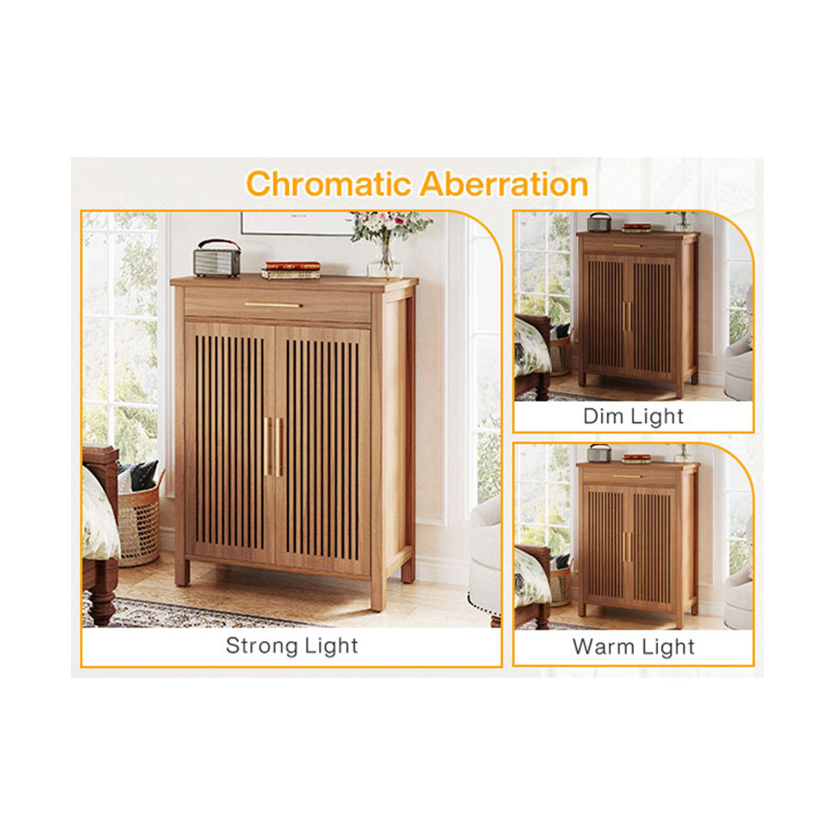 Entryway furniture in teak wood