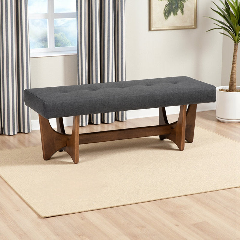 stylish living room seating bench