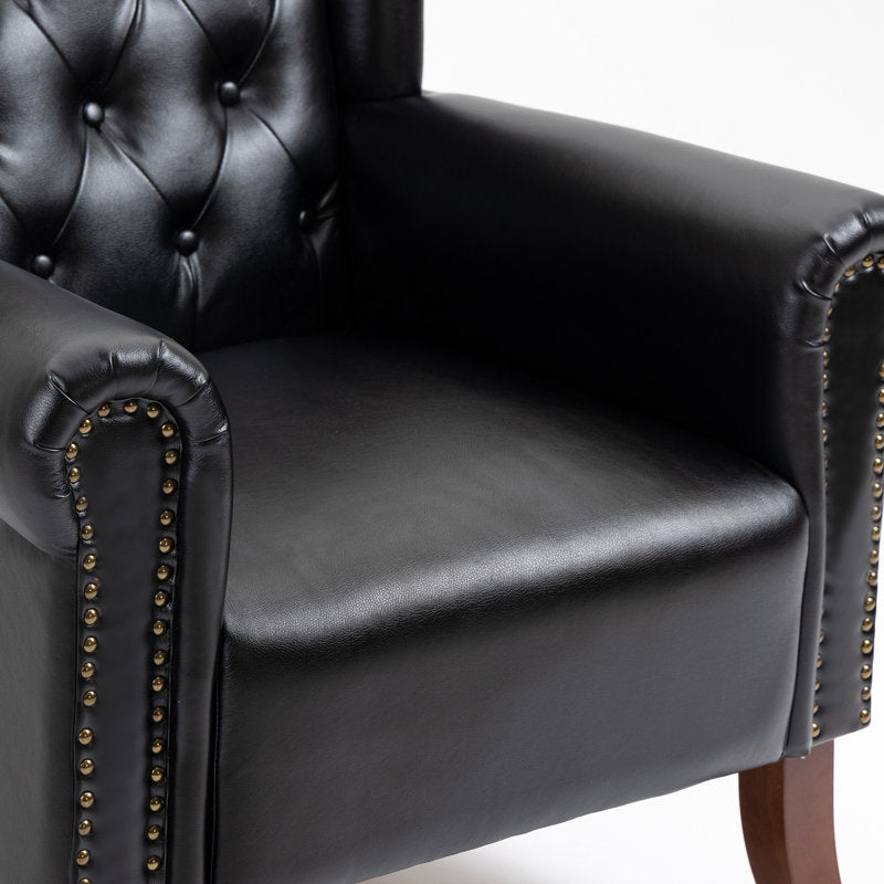 Luxury Upholstered Accent Chair by Sky Rise Decor