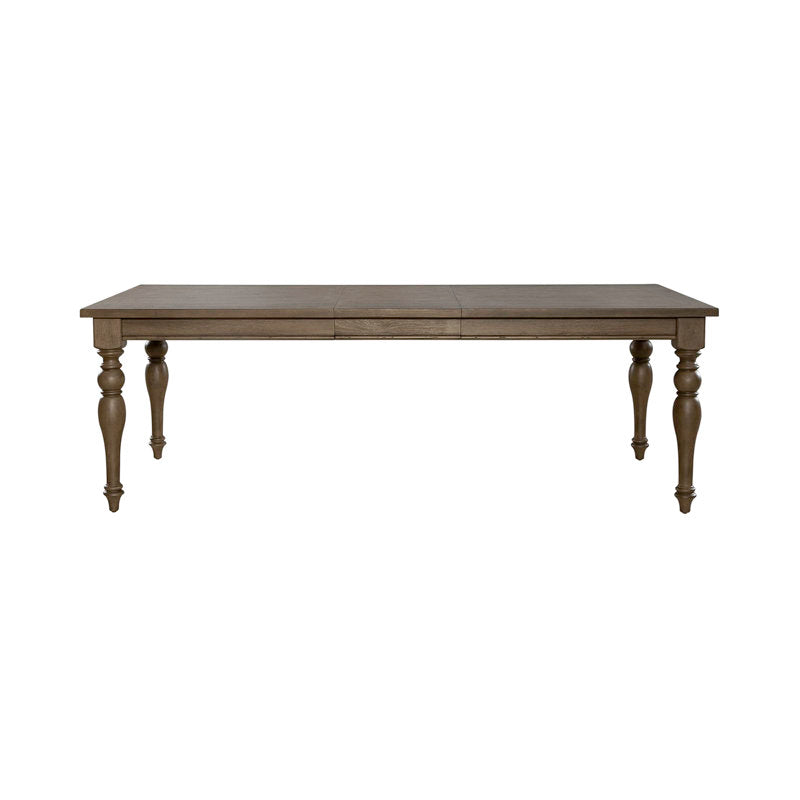 Sky Rise Decor teak wood dining furniture with fabric chairs
