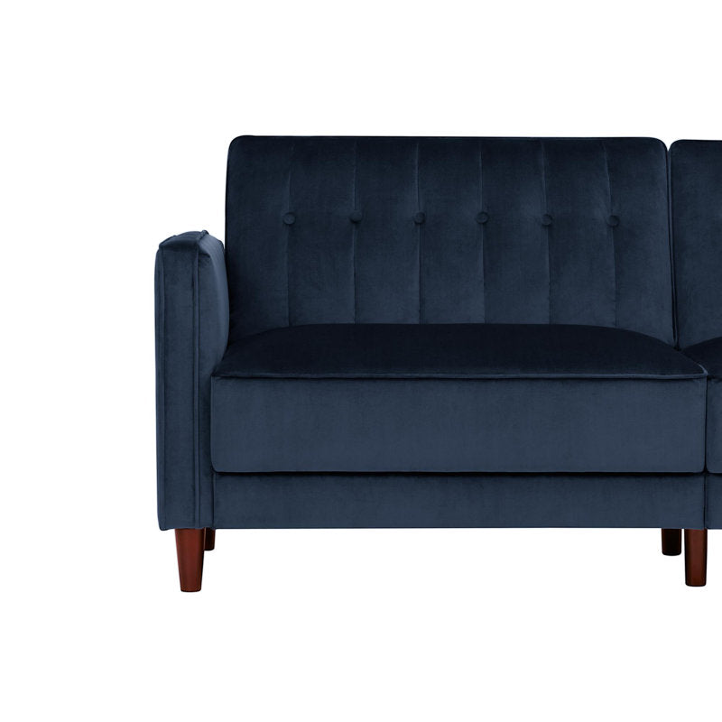 Stylish teak wood frame sofa for home décor