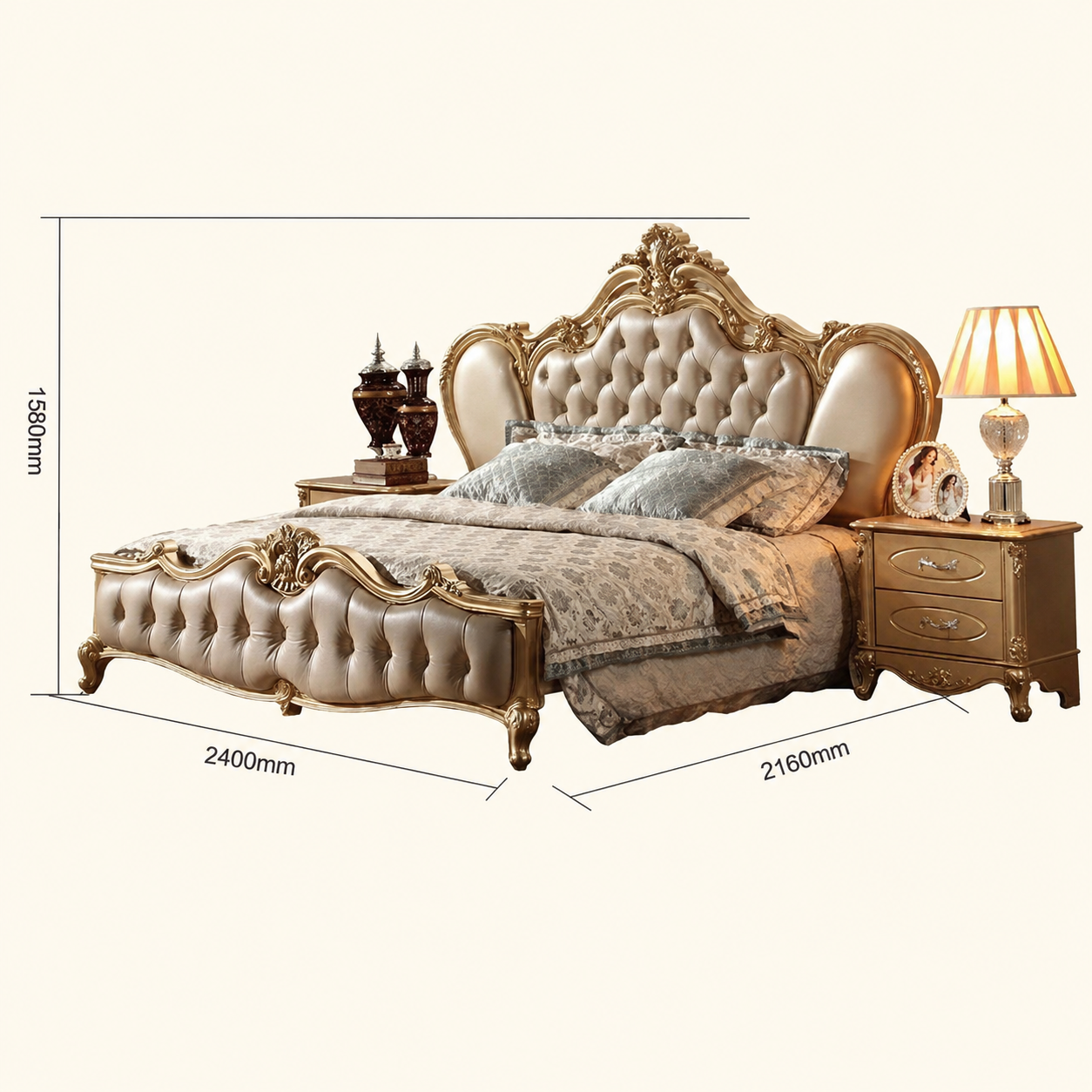 Victorian style premium bedroom furniture