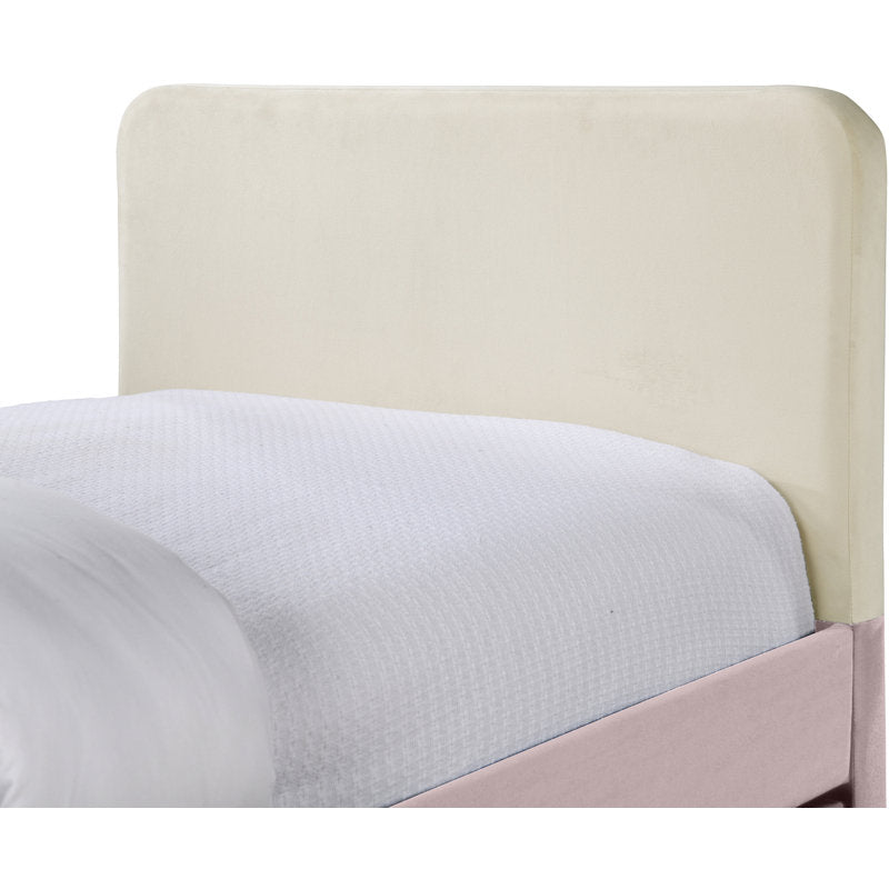 Modern kids bedroom teak wood bed